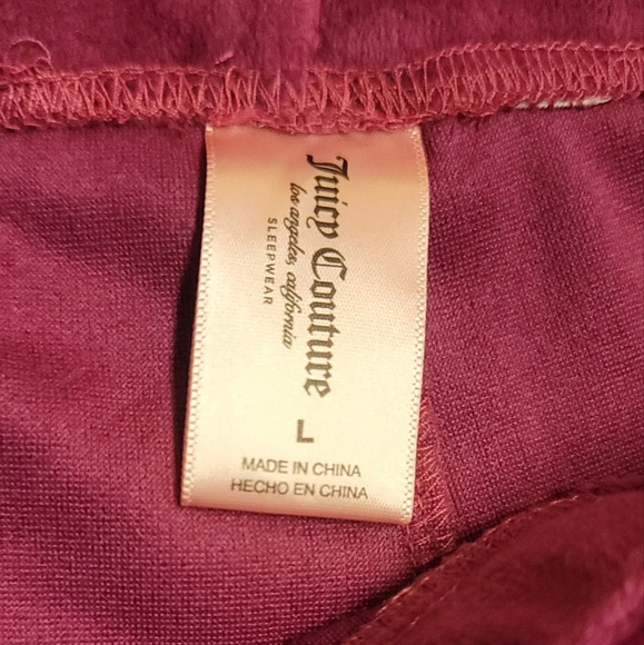 New Juicy couture velour sweat pants - Picture 5 of 5